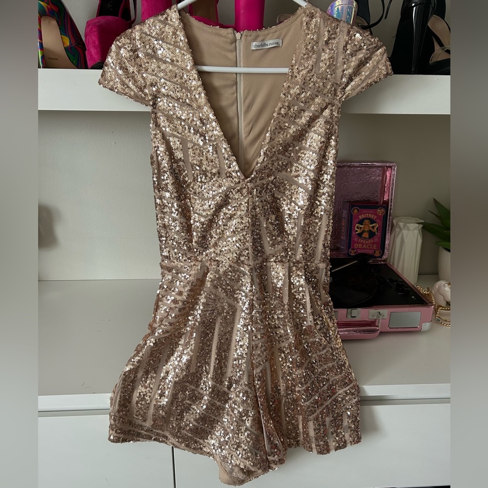 Sequin romper- size small